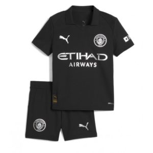 Manchester City Cheap Away Stadium Kit for Kids 2025-26 Jersey full set