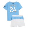 Manchester City Josko Gvardiol #24 Cheap Home Stadium Kit for Kids 2025-26 Jersey full set