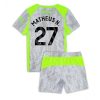Manchester City Matheus Nunes #27 Cheap Third Stadium Kit for Kids 2025-26 Jersey full set