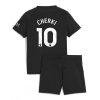 Manchester City Rayan Cherki #10 Cheap Away Stadium Kit for Kids 2025-26 Jersey full set