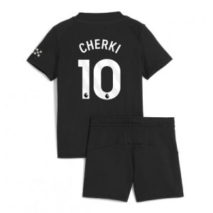 Manchester City Rayan Cherki #10 Cheap Away Stadium Kit for Kids 2025-26 Jersey full set