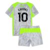 Manchester City Rayan Cherki #10 Cheap Third Stadium Kit for Kids 2025-26 Jersey full set