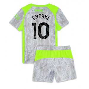 Manchester City Rayan Cherki #10 Cheap Third Stadium Kit for Kids 2025-26 Jersey full set