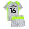 Manchester City Rodri Hernandez #16 Cheap Third Stadium Kit for Kids 2025-26 Jersey full set