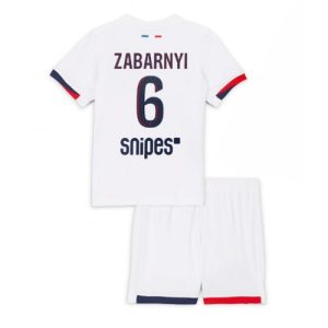 Paris Saint-Germain Illia Zabarnyi #6 PSG Away Stadium Kit for Kids 2025-26 On Sale