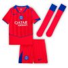 Paris Saint-Germain Khvicha Kvaratskhelia #7 PSG Third Stadium Kit for Kids 2025-26 On Sale