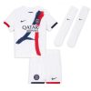 Paris Saint-Germain Ousmane Dembele #10 PSG Away Stadium Kit for Kids 2025-26 On Sale