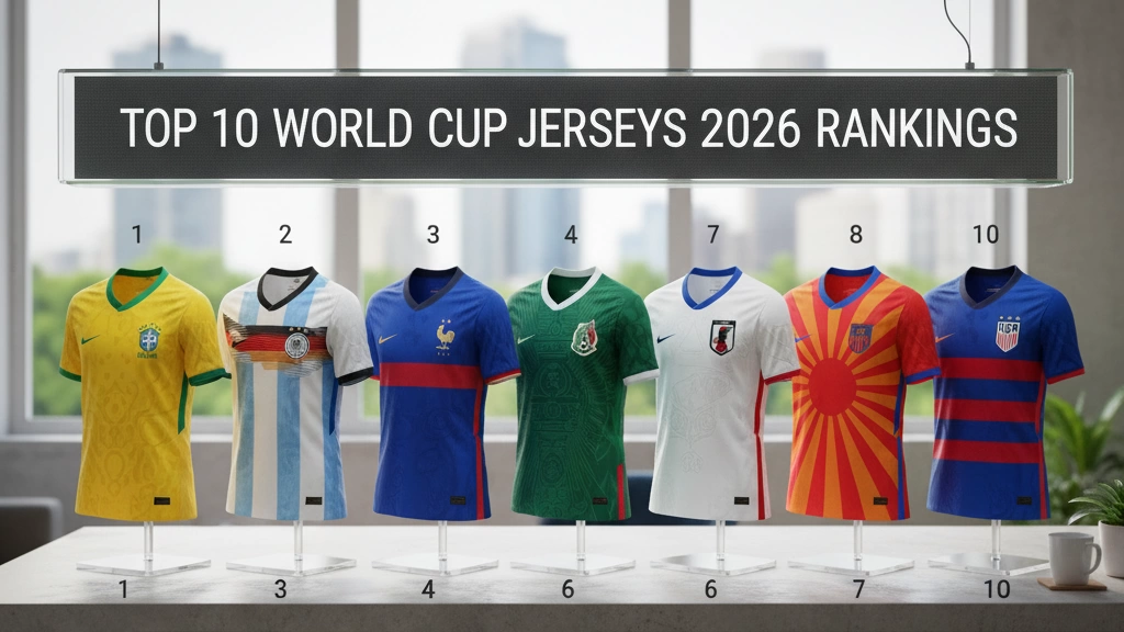 Top 10 World Cup Jerseys 2026 Rankings