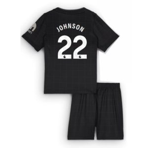 Tottenham Hotspur Brennan Johnson #22 Cheap Away Stadium Kit for Kids 2025-26 Short Sleeve Sale (+ pants)