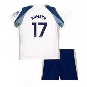 Tottenham Hotspur Cristian Romero #17 Cheap Home Stadium Kit for Kids 2025-26 Short Sleeve Sale (+ pants)