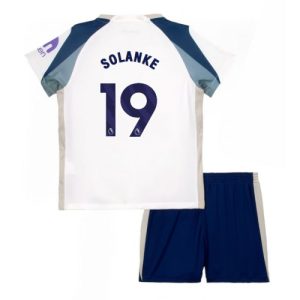Tottenham Hotspur Dominic Solanke #19 Cheap Home Stadium Kit for Kids 2025-26 Short Sleeve Sale (+ pants)