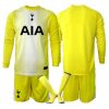 Tottenham Hotspur Goalkeeper Cheap Third Stadium Kit for Kids 2025-26 Long Sleeve (+ pants)