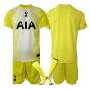 Tottenham Hotspur Goalkeeper Cheap Third Stadium Kit for Kids 2025-26 Short Sleeve Sale (+ pants)