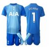 Tottenham Hotspur Guglielmo Vicario #1 Goalkeeper Cheap Away Stadium Kit for Kids 2025-26 Short Sleeve Sale (+ pants)