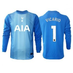Tottenham Hotspur Guglielmo Vicario #1 Goalkeeper Cheap Away Stadium Shirt 2025-26 Long Sleeve