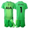 Tottenham Hotspur Guglielmo Vicario #1 Goalkeeper Cheap Home Stadium Kit for Kids 2025-26 Short Sleeve Sale (+ pants)