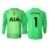 Tottenham Hotspur Guglielmo Vicario #1 Goalkeeper Cheap Home Stadium Shirt 2025-26 Long Sleeve