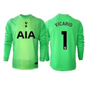 Tottenham Hotspur Guglielmo Vicario #1 Goalkeeper Cheap Home Stadium Shirt 2025-26 Long Sleeve