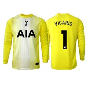 Tottenham Hotspur Guglielmo Vicario #1 Goalkeeper Cheap Third Stadium Shirt 2025-26 Long Sleeve