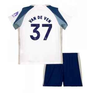 Tottenham Hotspur Micky van de Ven #37 Cheap Home Stadium Kit for Kids 2025-26 Short Sleeve Sale (+ pants)