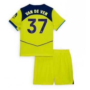Tottenham Hotspur Micky van de Ven #37 Cheap Third Stadium Kit for Kids 2025-26 Short Sleeve Sale (+ pants)