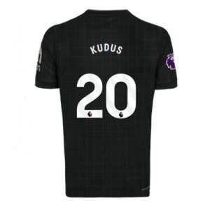 Tottenham Hotspur Mohammed Kudus #20 Cheap Away Stadium Shirt 2025-26 Sale