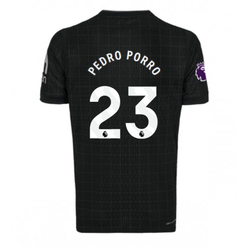 Tottenham Hotspur Pedro Porro #23 Cheap Away Stadium Shirt 2025-26 Sale