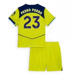 Tottenham Hotspur Pedro Porro #23 Cheap Third Stadium Kit for Kids 2025-26 Short Sleeve Sale (+ pants)