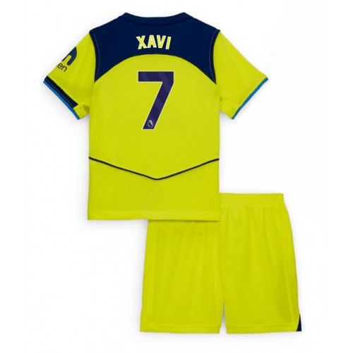 Tottenham Hotspur Xavi Simons #7 Cheap Third Stadium Kit for Kids 2025-26 Short Sleeve Sale (+ pants)