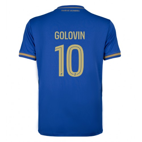 AS Monaco Aleksandr Golovin #10 Cheap Away Stadium Shirt 2025-26 UK Sale