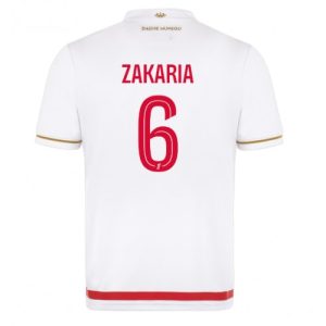 AS Monaco Denis Zakaria #6 Cheap Home Stadium Shirt 2025-26 UK Sale