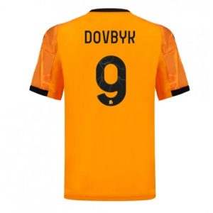 AS Roma Artem Dovbyk #9 Cheap Away Stadium Shirt 2025-26 For Sale