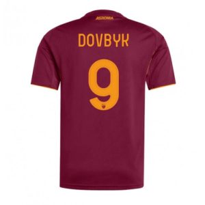 AS Roma Artem Dovbyk #9 Cheap Home Stadium Shirt 2025-26 For Sale