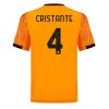 AS Roma Bryan Cristante #4 Cheap Away Stadium Shirt 2025-26 For Sale