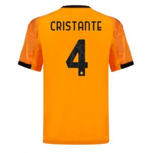 AS Roma Bryan Cristante #4 Cheap Away Stadium Shirt 2025-26 For Sale