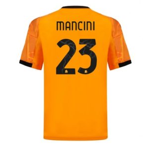 AS Roma Gianluca Mancini #23 Cheap Away Stadium Shirt 2025-26 For Sale