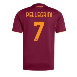 AS Roma Lorenzo Pellegrini #7 Cheap Home Stadium Shirt 2025-26 For Sale