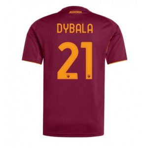 AS Roma Paulo Dybala #21 Cheap Home Stadium Shirt 2025-26 For Sale