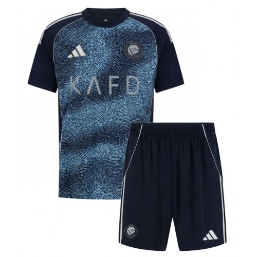 Al-Nassr Cristiano Ronaldo #7 Cheap Away Stadium Kit for Kids 2025-26 On Sale