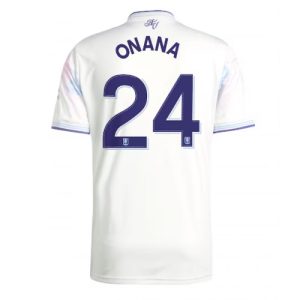 Aston Villa Amadou Onana #24 Cheap Third Stadium Shirt 2025-26 UK Sale