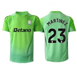 Aston Villa Emiliano Martinez #23 Goalkeeper Cheap Away Stadium Shirt 2025-26 UK Sale