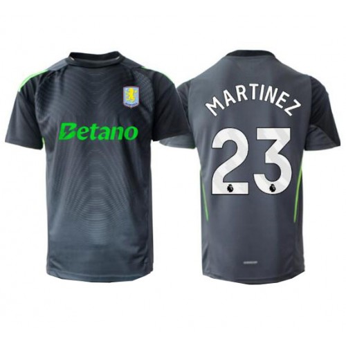 Aston Villa Emiliano Martinez #23 Goalkeeper Cheap Home Stadium Shirt 2025-26 UK Sale