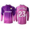 Aston Villa Emiliano Martinez #23 Goalkeeper Cheap Third Stadium Shirt 2025-26 Long Sleeve