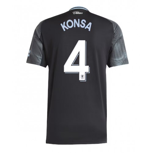 Aston Villa Ezri Konsa #4 Cheap Away Stadium Shirt 2025-26 UK Sale