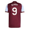 Aston Villa Harvey Elliott #9 Cheap Home Stadium Shirt 2025-26 UK Sale