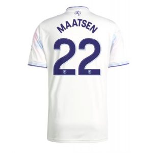 Aston Villa Ian Maatsen #22 Cheap Third Stadium Shirt 2025-26 UK Sale