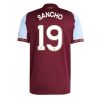 Aston Villa Jadon Sancho #19 Cheap Home Stadium Shirt 2025-26 UK Sale