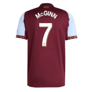 Aston Villa John McGinn #7 Cheap Home Stadium Shirt 2025-26 UK Sale