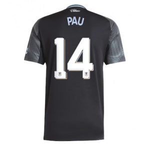 Aston Villa Pau Torres #14 Cheap Away Stadium Shirt 2025-26 UK Sale