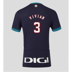 Athletic Bilbao Dani Vivian #3 Cheap Away Stadium Shirt 2025-26 for Men